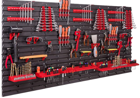 Панель для инструментов Kistenberg 156*78 см + 4 полки